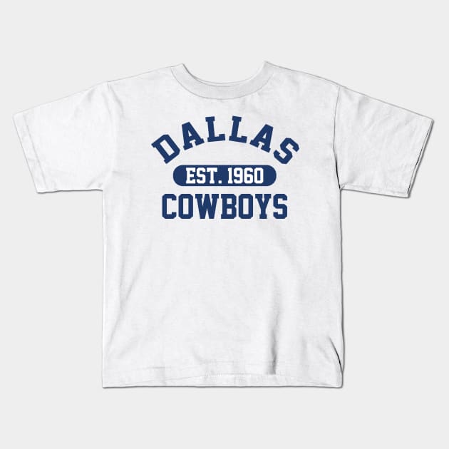 DLS Cowboys Super Bowl Kids T-Shirt by Cemploex_Art